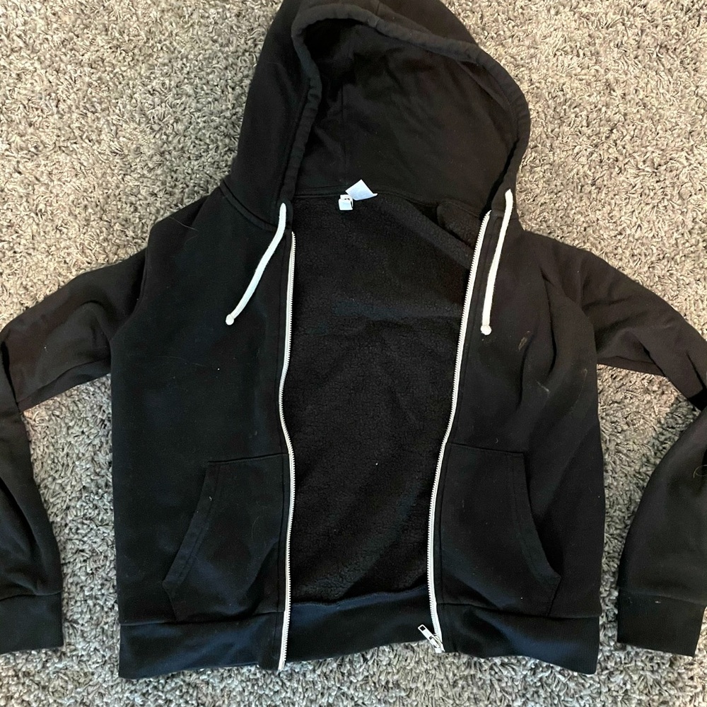 Zip up hoodie